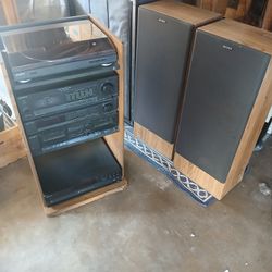 Vintage SONY stereo System 