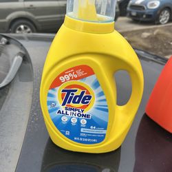 Tide laundry detergent brand new never used 64 loads