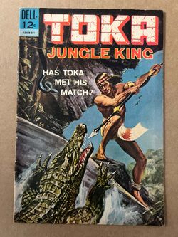 Dell Comics Toka, Jungle King #2 1965