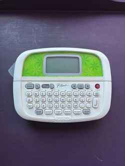 Brother P-Touch PT-90 Handheld Label Maker + Tape Cartridge