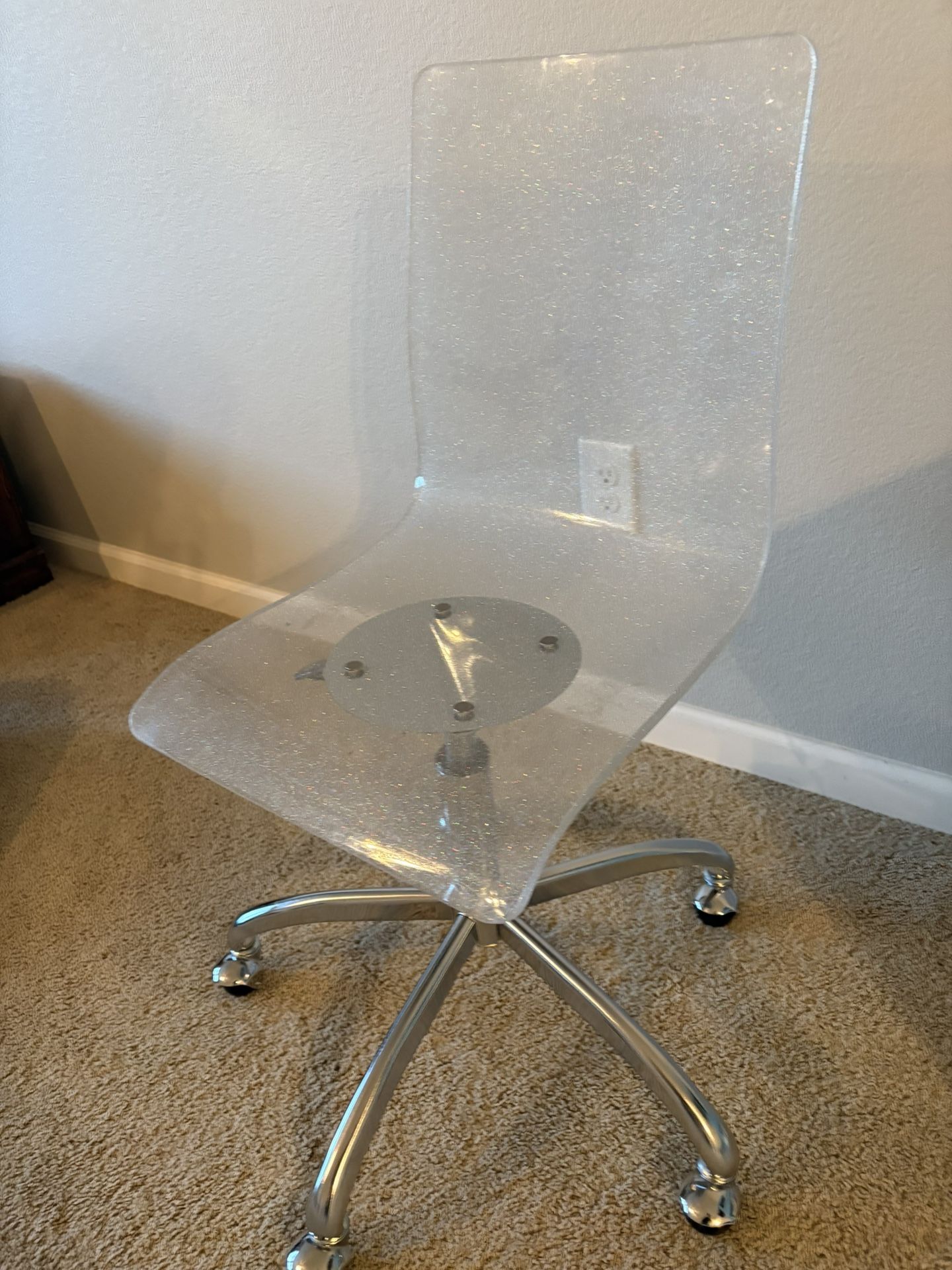 Pottery Barn Clear Desk Chair