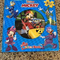 Mickey And Friends Puzzle Book