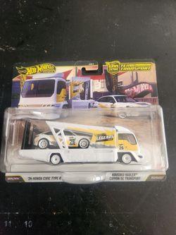 Hotwheels civic type R transport