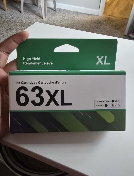63xl High Yield Ink Cartridges 2pack