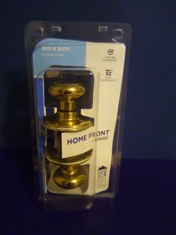 Bed & Bath Gold door knob