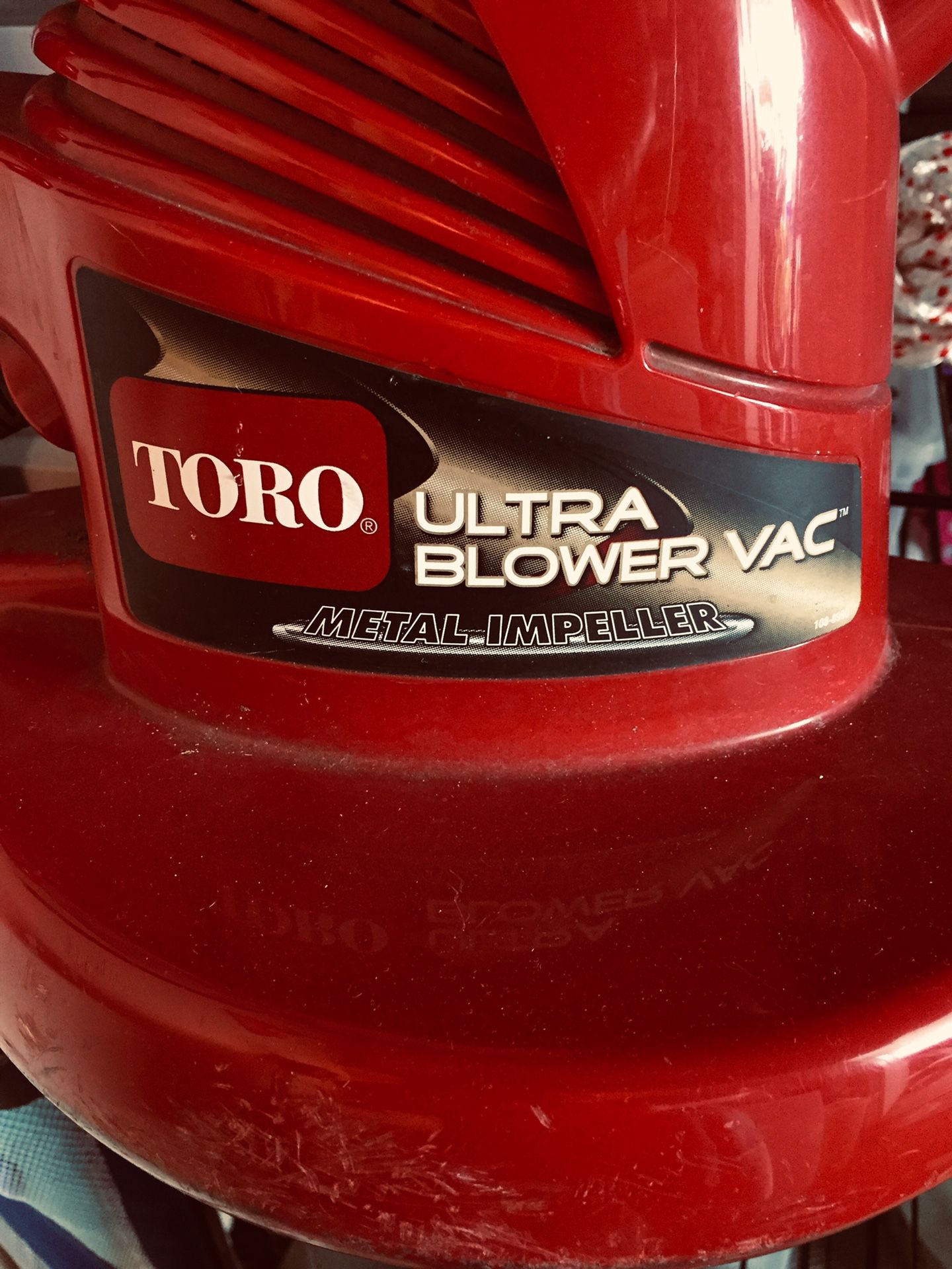 Toro Leaf Blower AND Vacuum