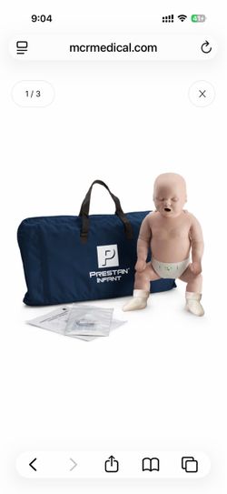 Infant   CPR   Manikin   WITH   Feedback, MEDIUM   TONE