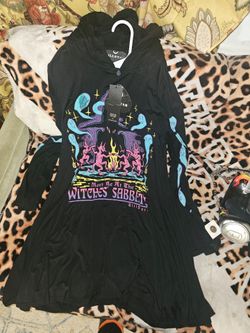 Killstar Dark Lady Hooded Dress xl new with tags