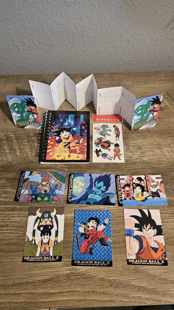 Dragon Ball Z  Miscellaneous  Things New. Vintage 