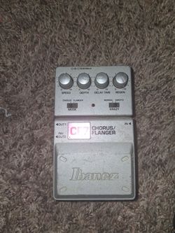 Ibanez guitar pedal