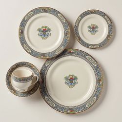 Lennox 5 place setting gold plated