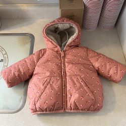 GAP BABY GIRL 0-6 MONTHS COAT 