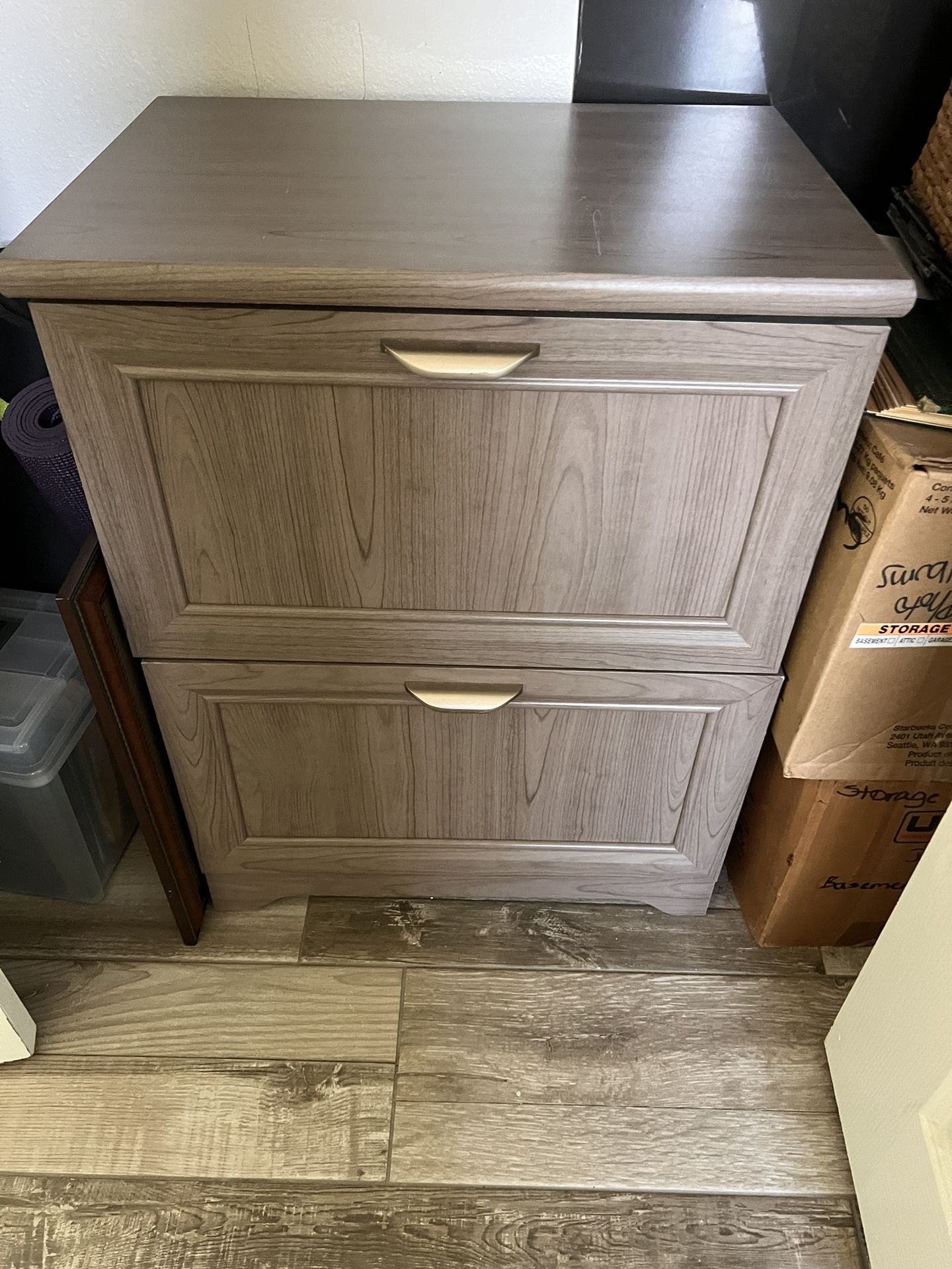 Realspace Magellan 24”W 2-Drawer File Cabinet - Gray