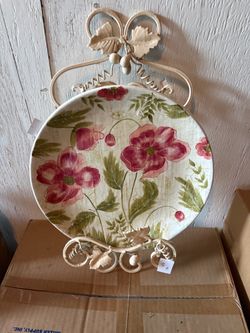Decorative Plate Charger with Stand