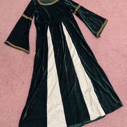 New Xl kids costume Girls Renaissance Dress Princess Vintage Gown Victorian