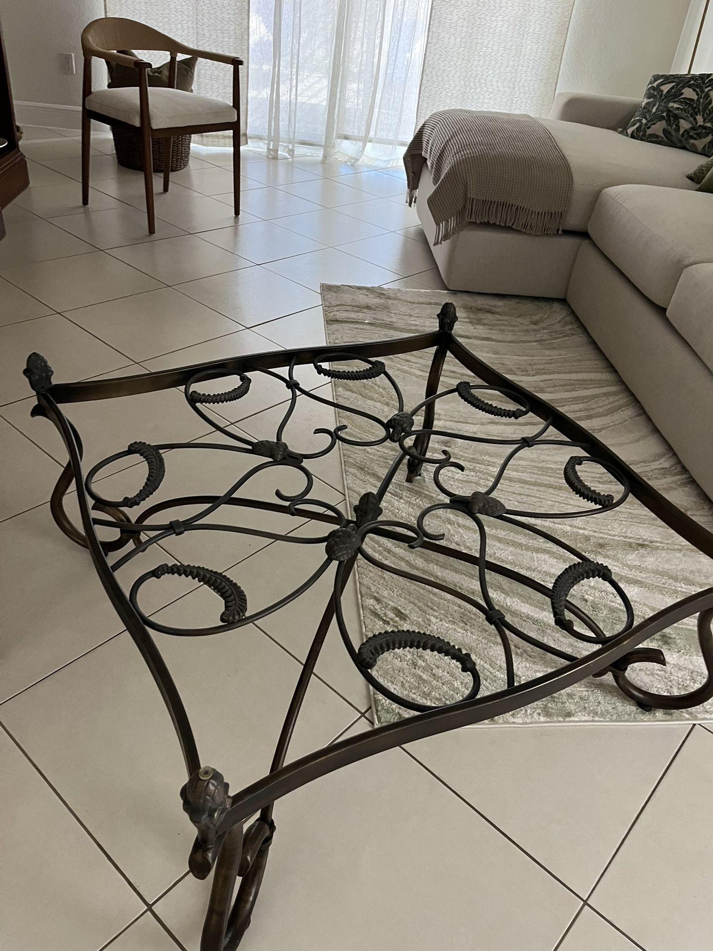 Coffee Table With Glass Top