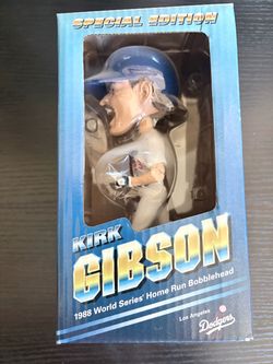 Kirk Gibson 88 Dodgers Home Run Bobble Head