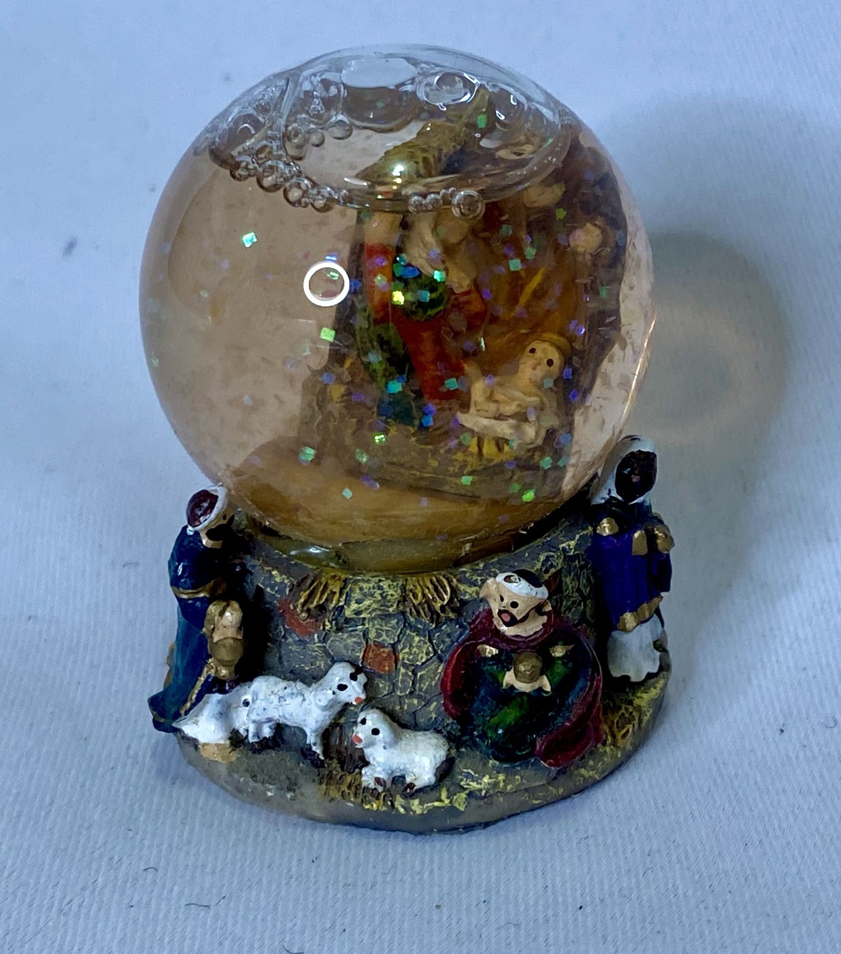 Mini Holiday Snow globe