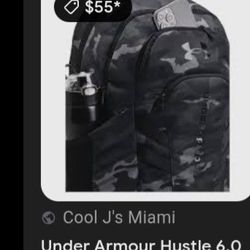 Under Armor Camo Backpack