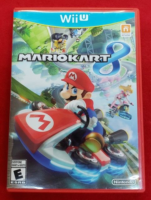Mario Kart 8 Video Game For Nintendo Wii U - Working