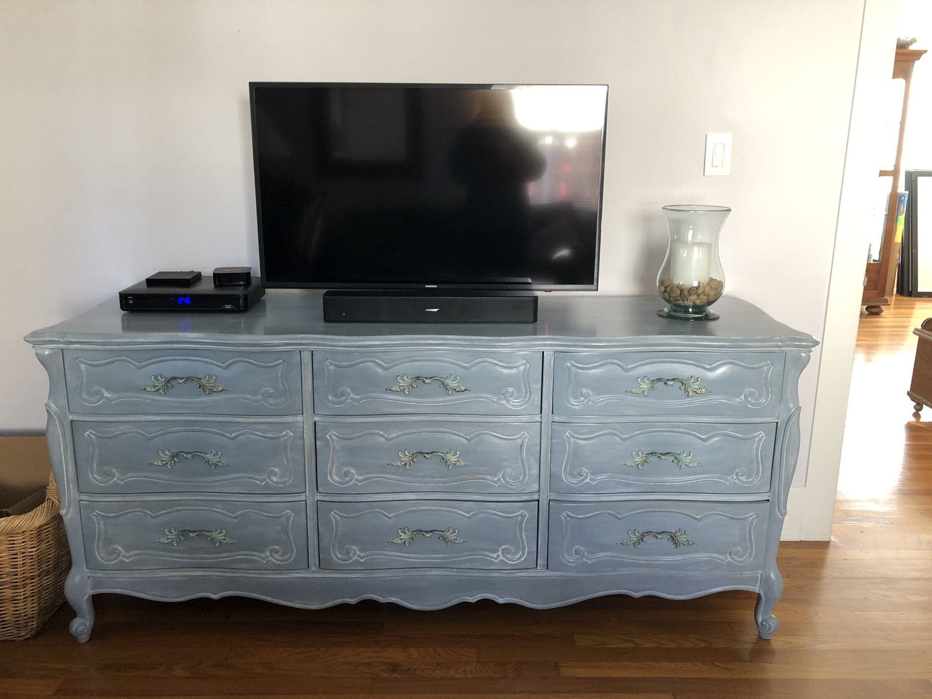 Large Refinished Dresser