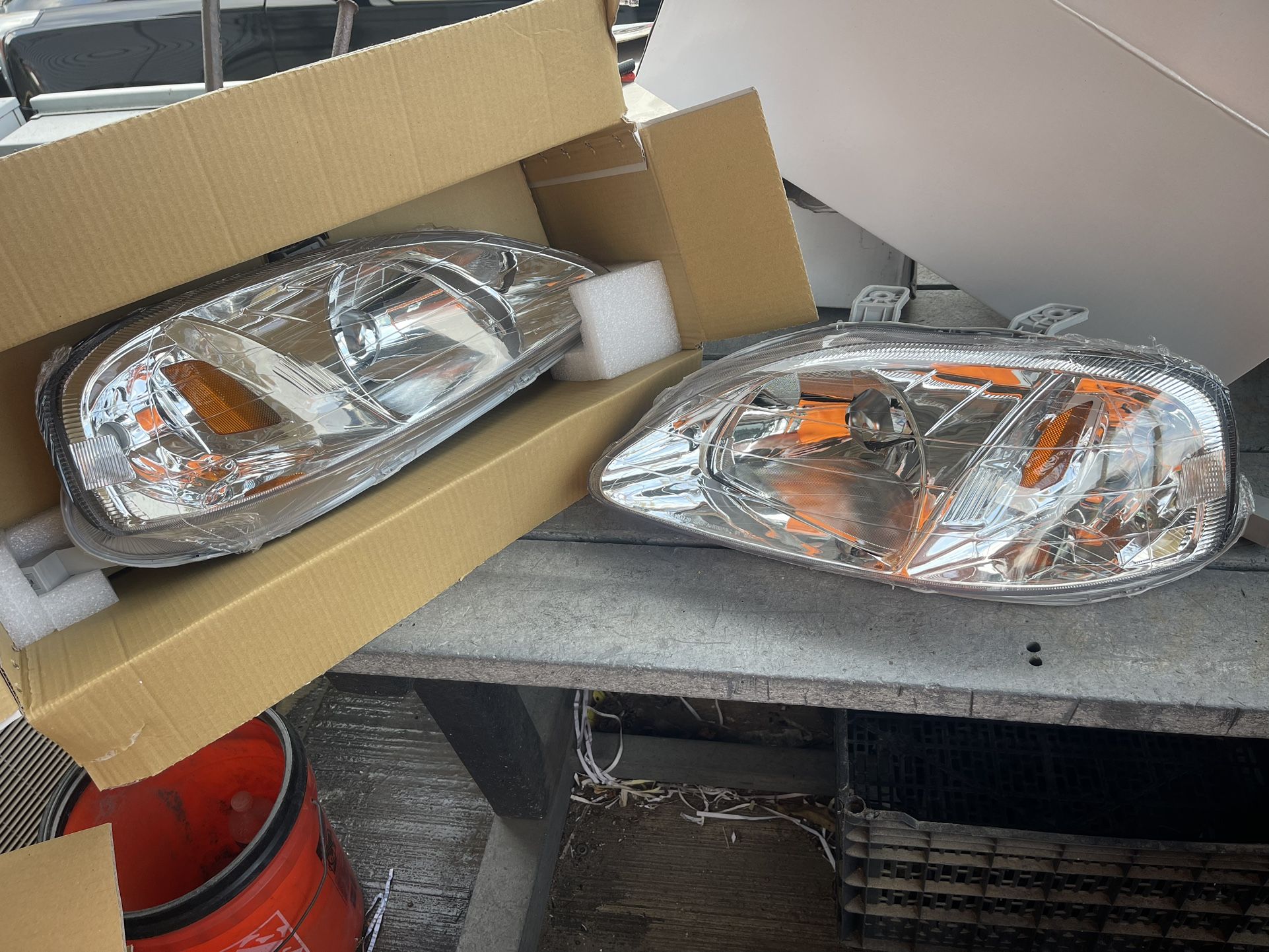 1(contact info removed) honda civic headlights taillights mirrors