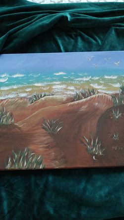 Original acrylic, signed painting