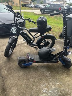 Electric scooter and e bike