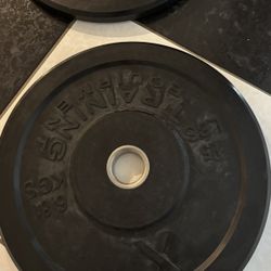 15 Lbs Bumper Plates (4ea)