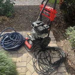 Pressure Washer And Tool Box
