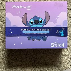 The Creme Shop Purple Fantasy Spa Set Lilo Stitch