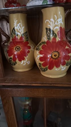 Ceramic vases