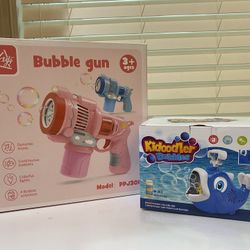 Bubble Guns And Bubble Fish