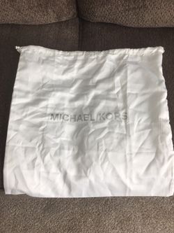 Micheal Kors silk drawstring Bag