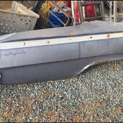 Classic Impala Quarter Panel Original Sheet Metal Solid Off A 62 