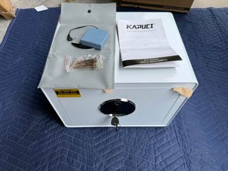 NEW Small Safe- Biometric Fingerprint - KAPUCI 1.28 Cu Ft - New / Open Box