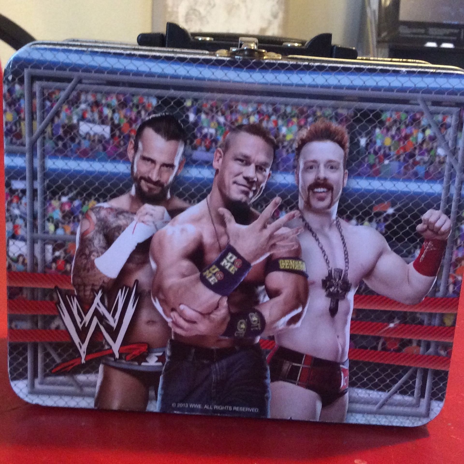 Wrestling Lunchbox. Pickup Only