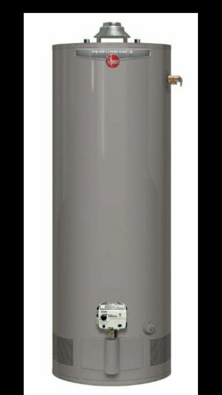 New 50 gallon gas water heater