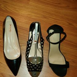 3 Pairs Women's 12W Shoes