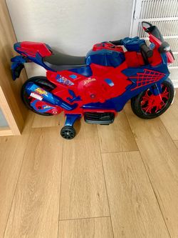 Spider-Man 6V Ride-On Motorcycle