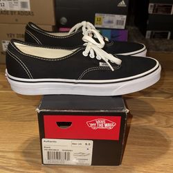 Vans Authentic Black White Sz. 9.5