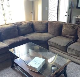 Brown Sectional