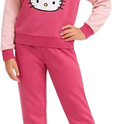 Hello kitty girls 2 piece outfit