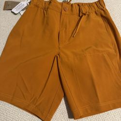 New Men’s Small Honey Ginger Shorts 