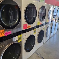 LG ThinQ WashTower Single Unit Front Load Washer 4.5 Cubic Feet Dryer 7.4 Cubic Feet ZT4L