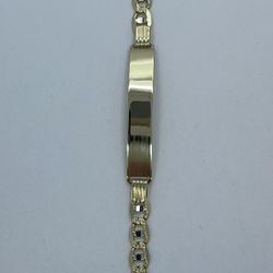 14K Gold Bracelet. New 