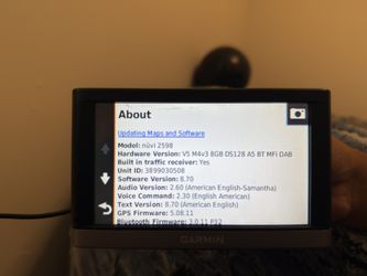 Garmin Gps For Car Nuvi 2598