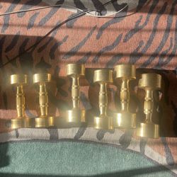 Gold Lifting Pretty weight set