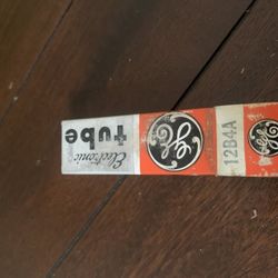 GE 12B4A Audio Electronic Vintage Radio HAM Vacuum NOS Tubes