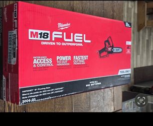 Milwaukee new hatchet 18M fuel